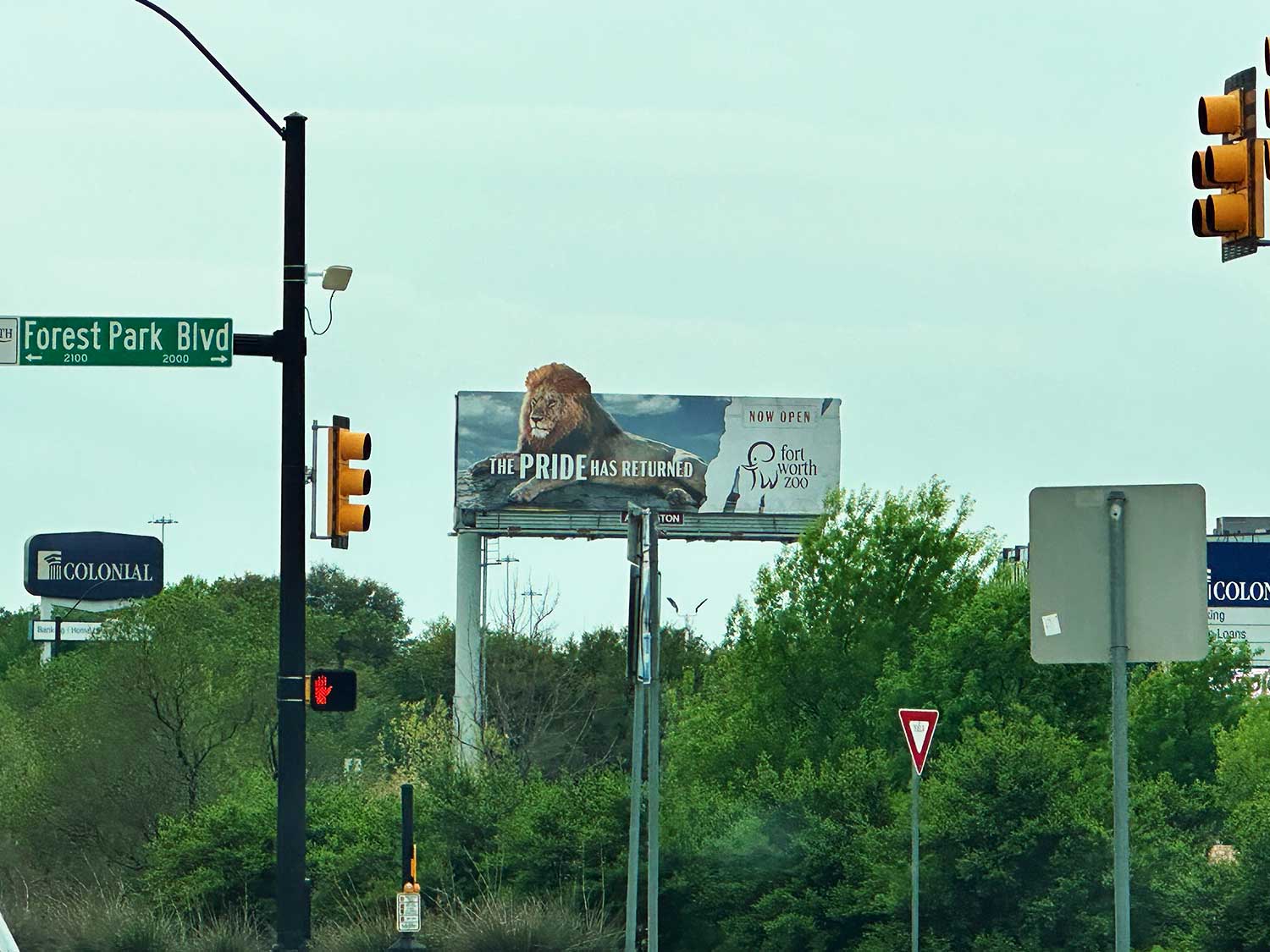 Fort Worth Zoo Billboard by Arrington Outdoor