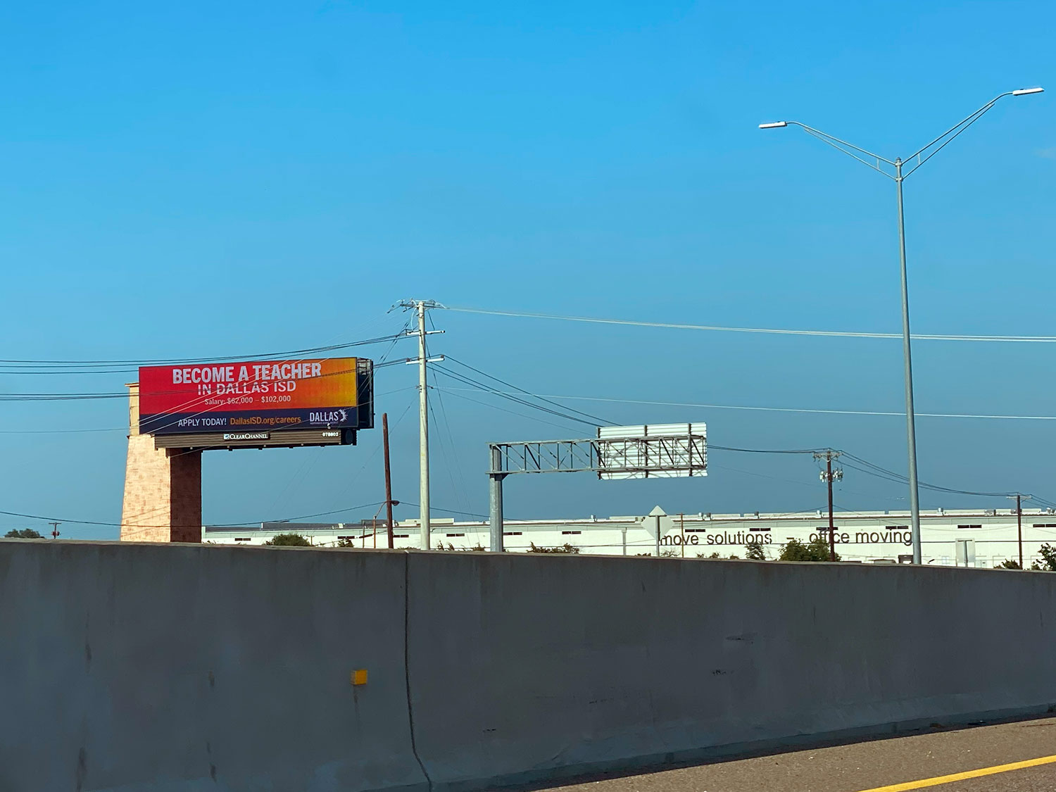 Freeway Digital Billboard in Irving